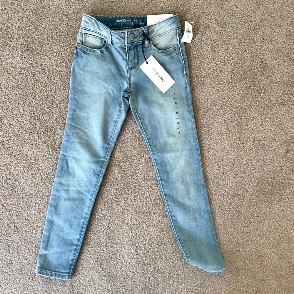 Gap girls’ skinny jeans.